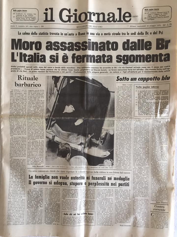 Moro - Il Giornale di Montanelli - 9 maggio 1978